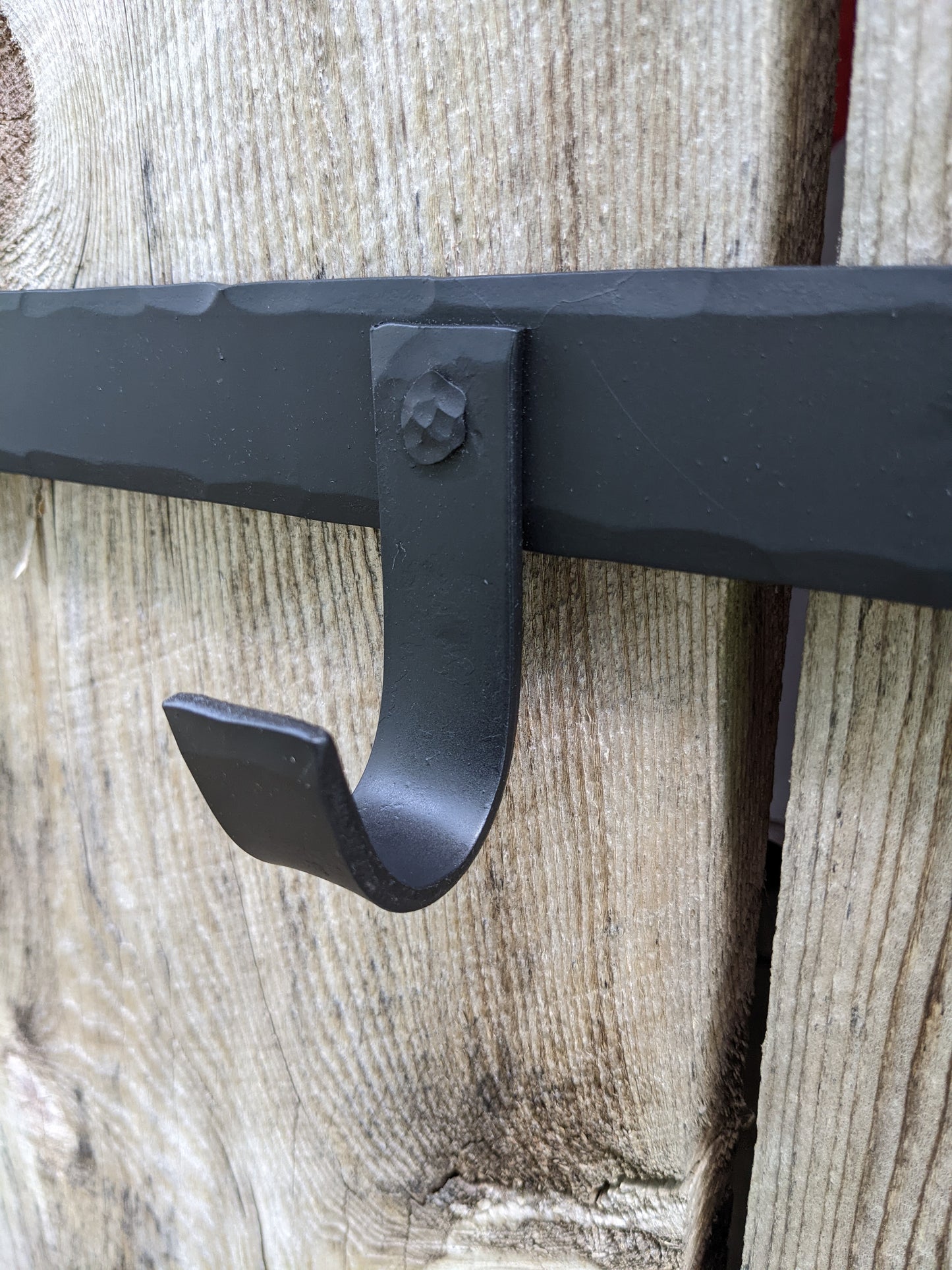 Hand Forged Coat or Storage Rack