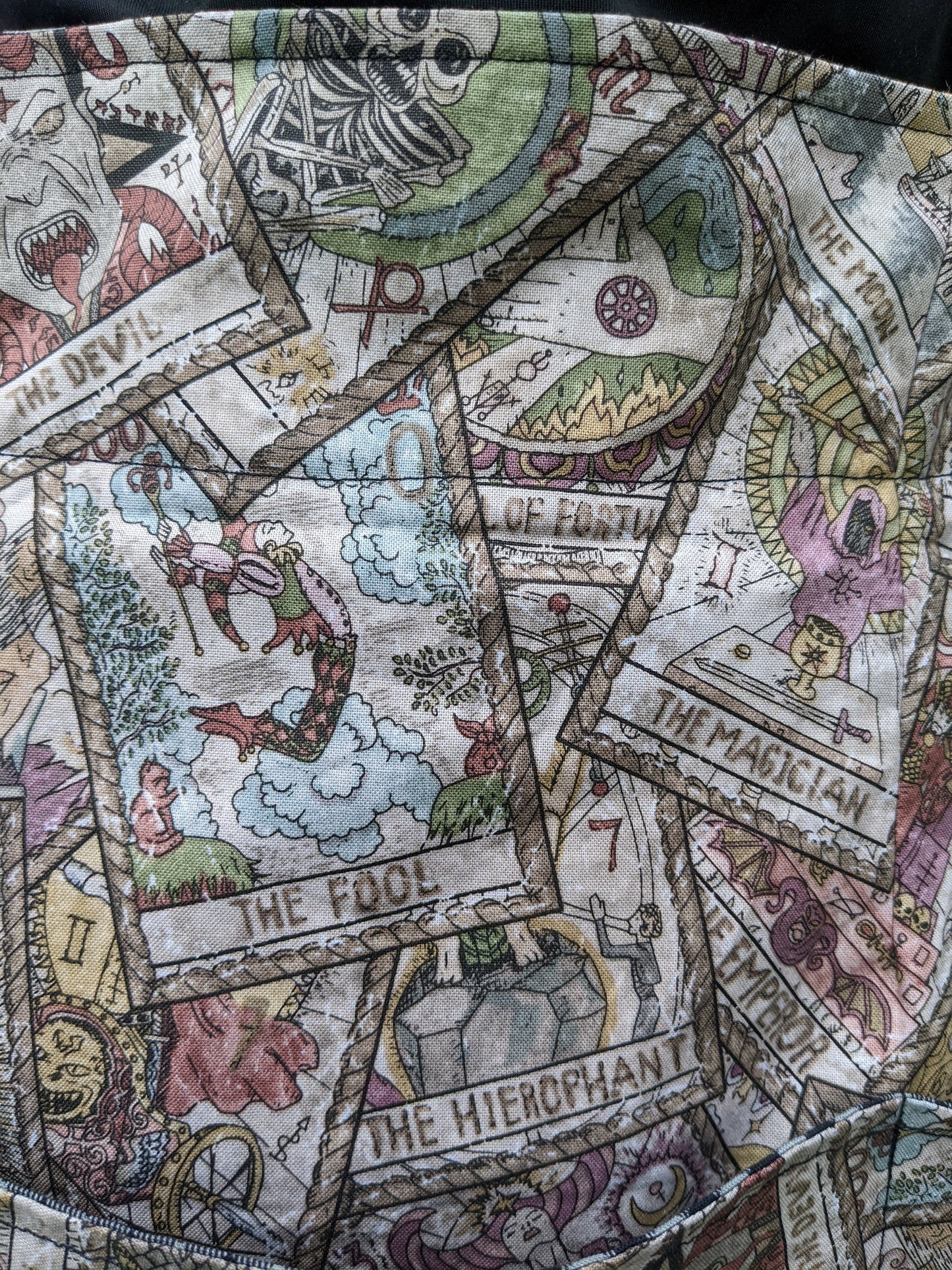 Tarot Card Vintage Inspired Apron