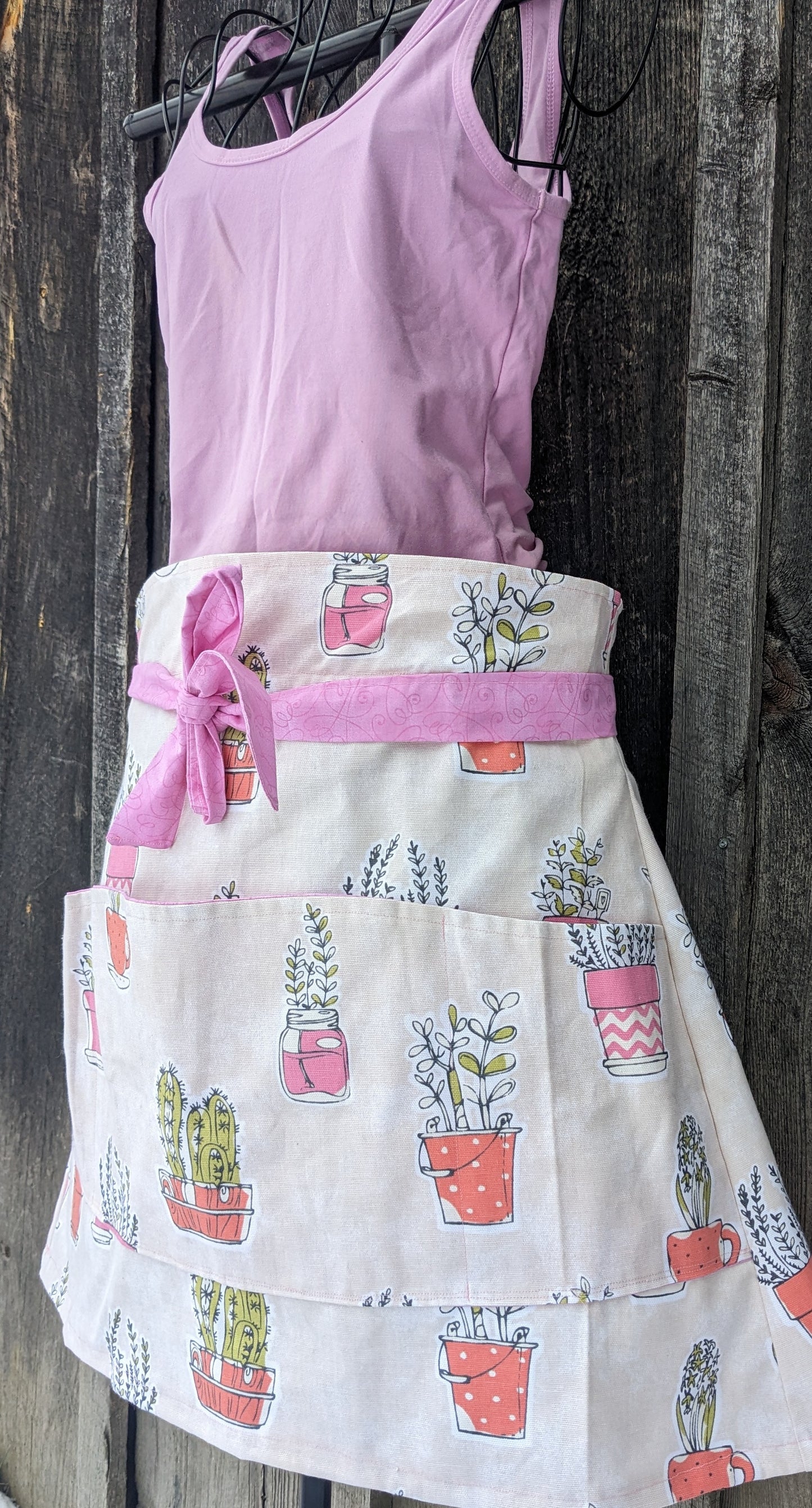 Hooray for Houseplants Vintage Inspired Apron