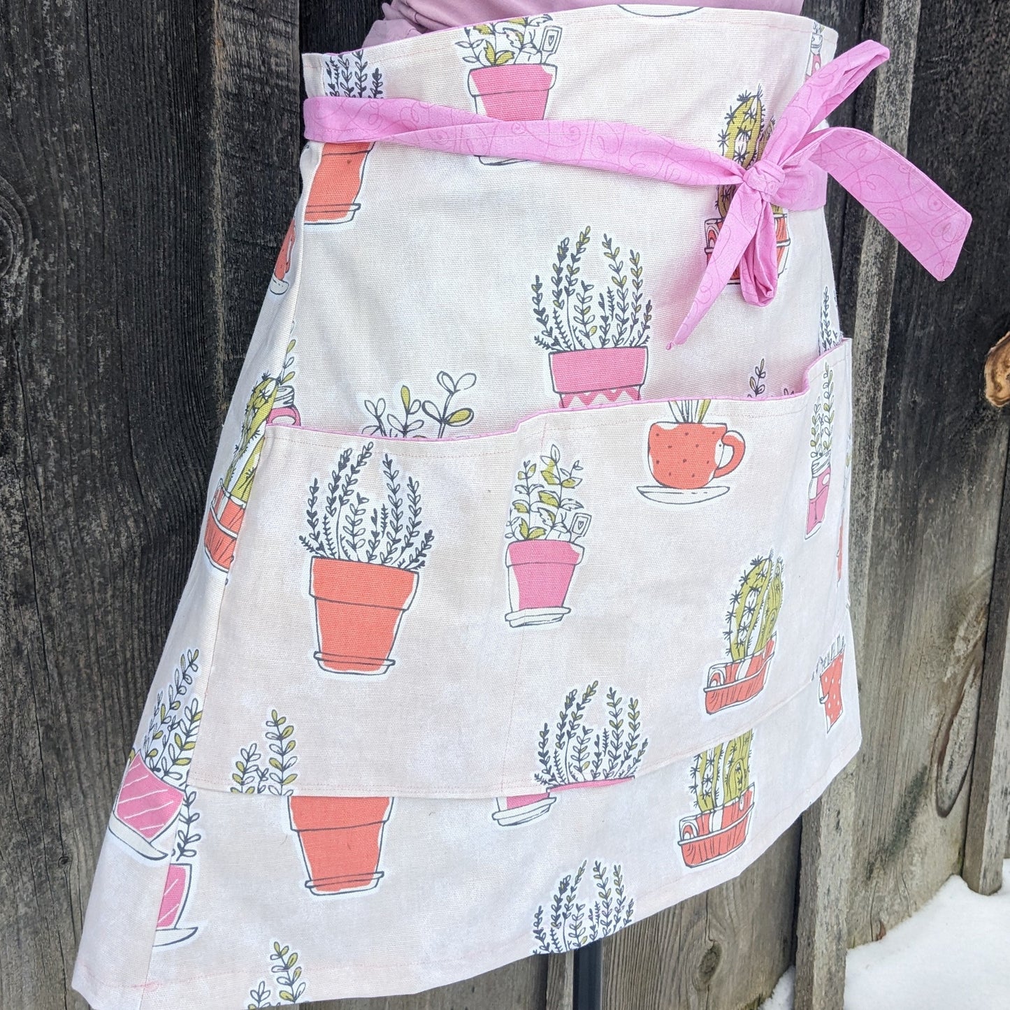 Hooray for Houseplants Vintage Inspired Apron