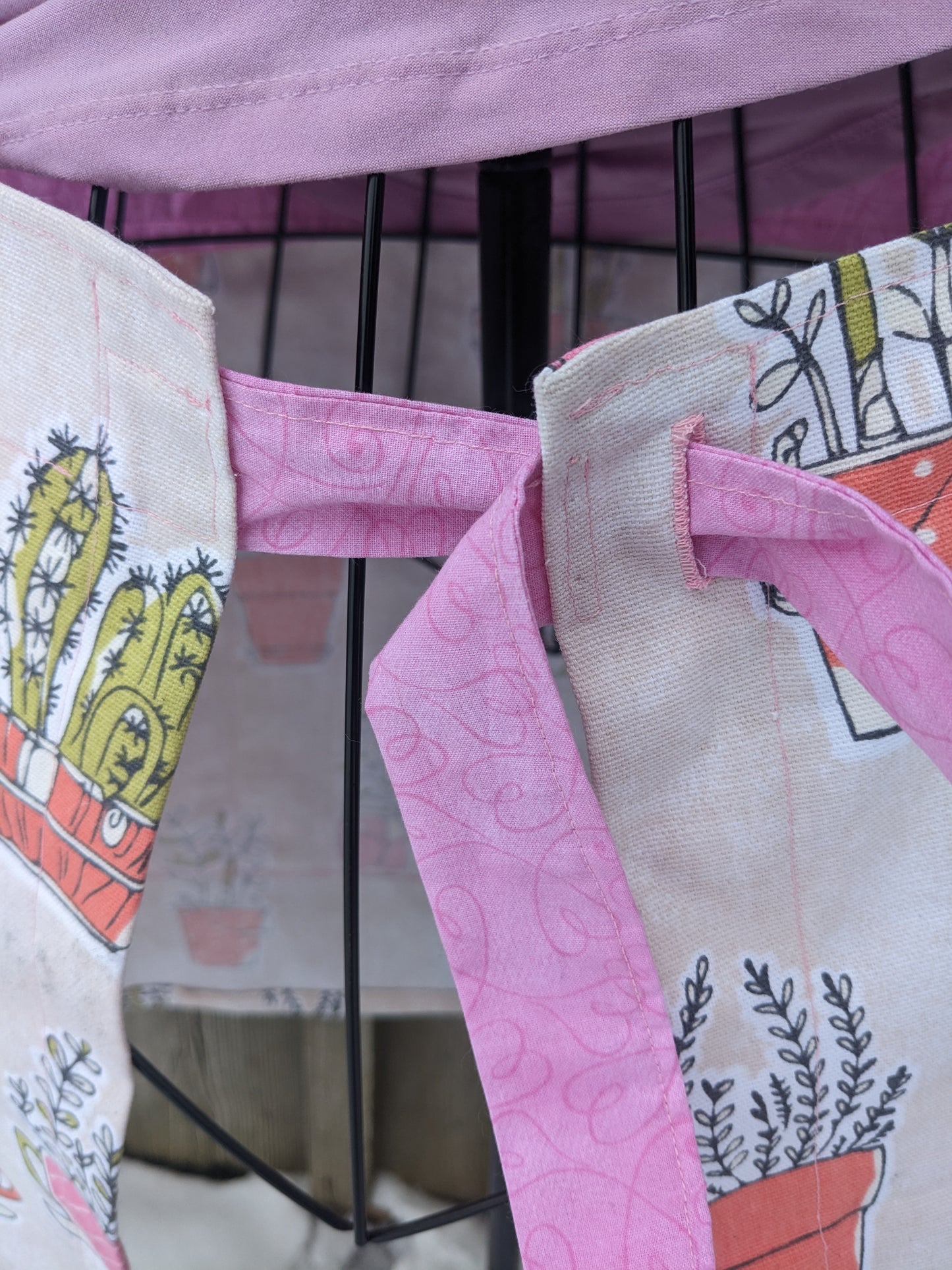 Hooray for Houseplants Vintage Inspired Apron