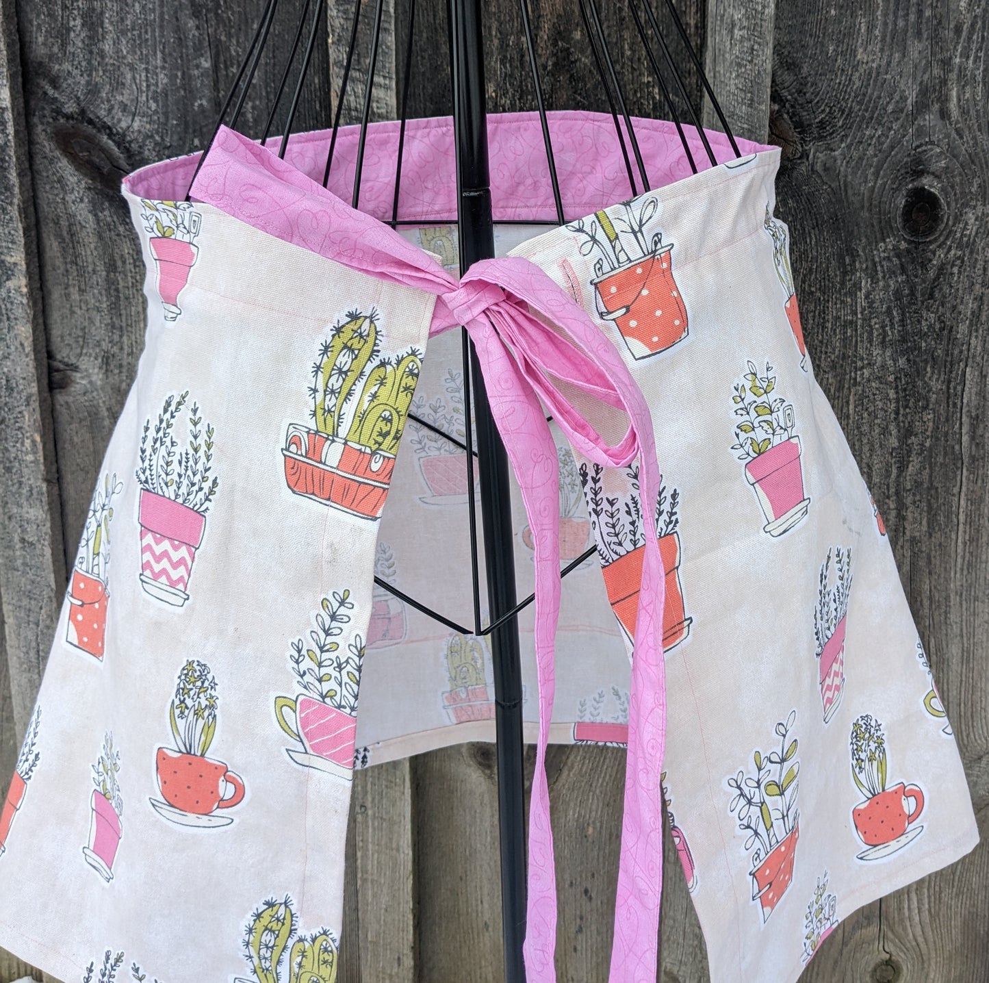 Hooray for Houseplants Vintage Inspired Apron