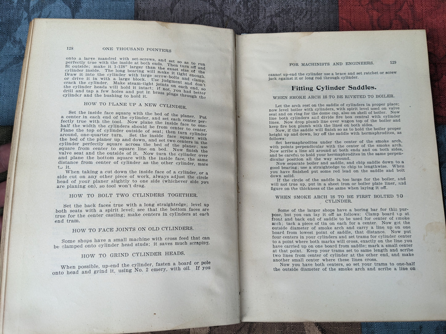 One Thousand Pointers for Machinists and Engineers by Chas McShane, 1898