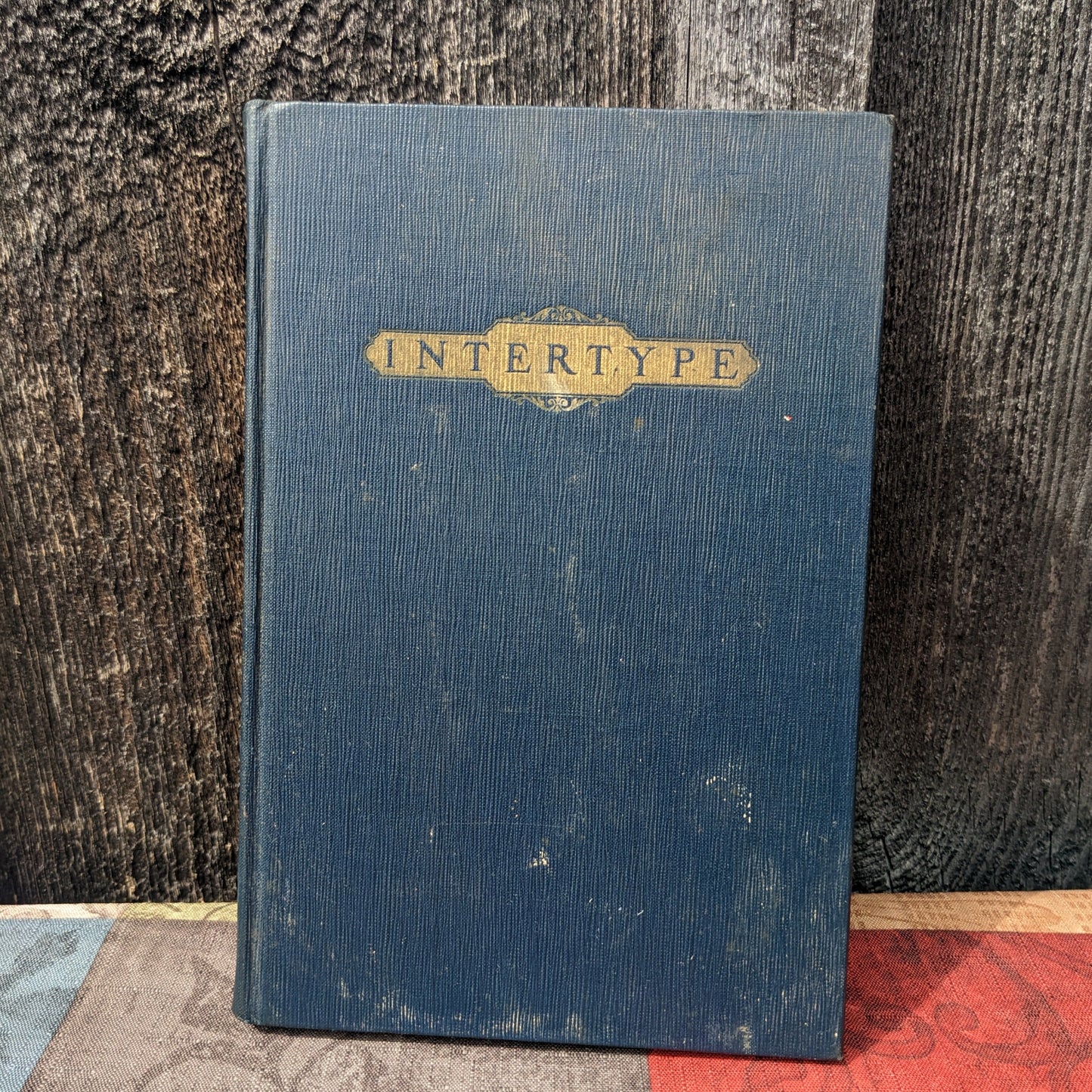 First Edition 1929 Intertype Manual for Antique Printing Press