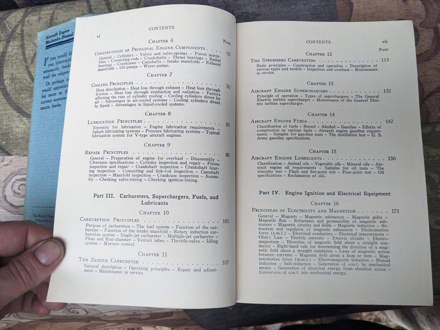 Aircraft Engine Mechanics Manual by C. John Moors, 1940 edition