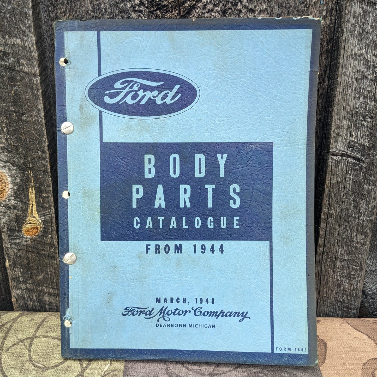 Ford Mercury 1944-1948 Body Part List for Passenger Cars, Commercial and Truck 1945 1946 1947