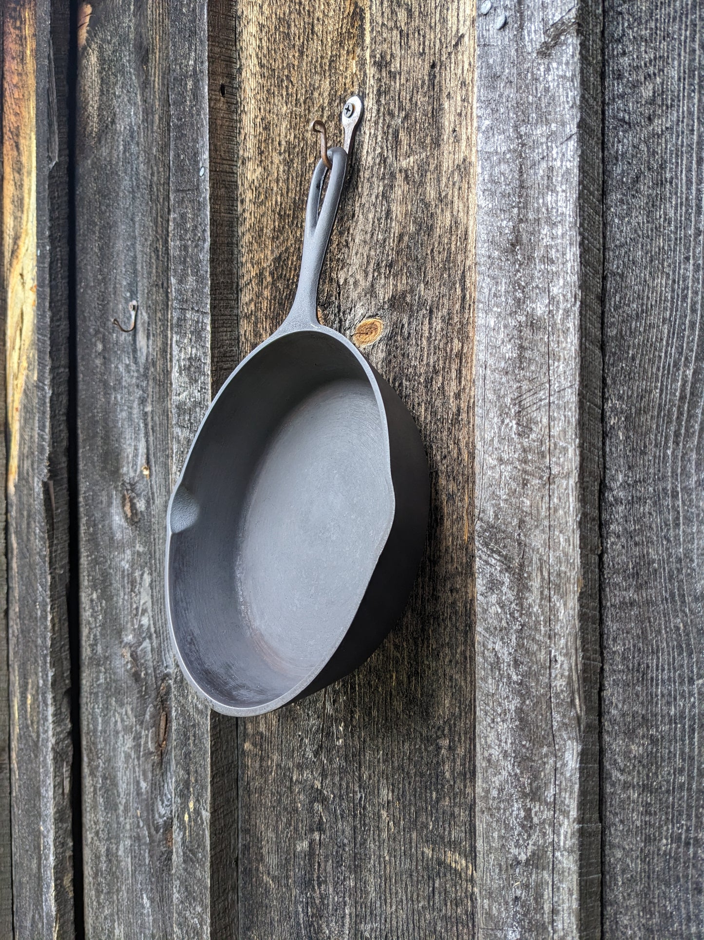 Vintage 3 Notch Lodge #5 Cast Iron Skillet