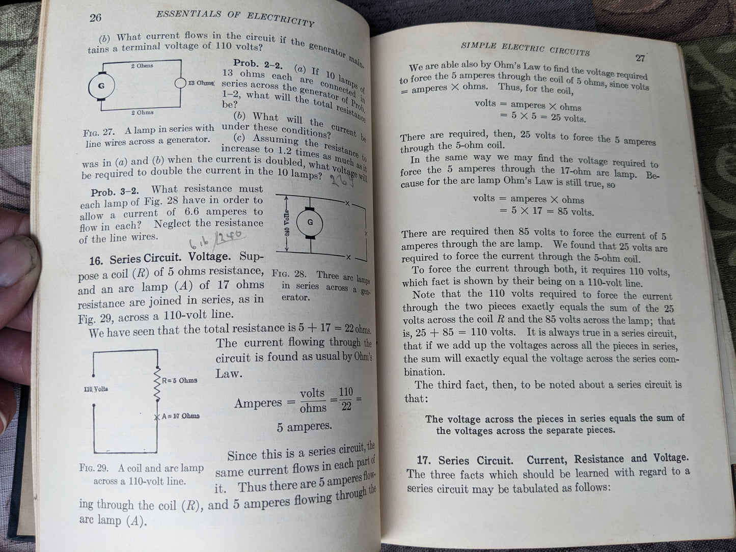 Essentials of Electricity, an Introductory Textbook for School and Shop, Direct Currents, by W H Timbie