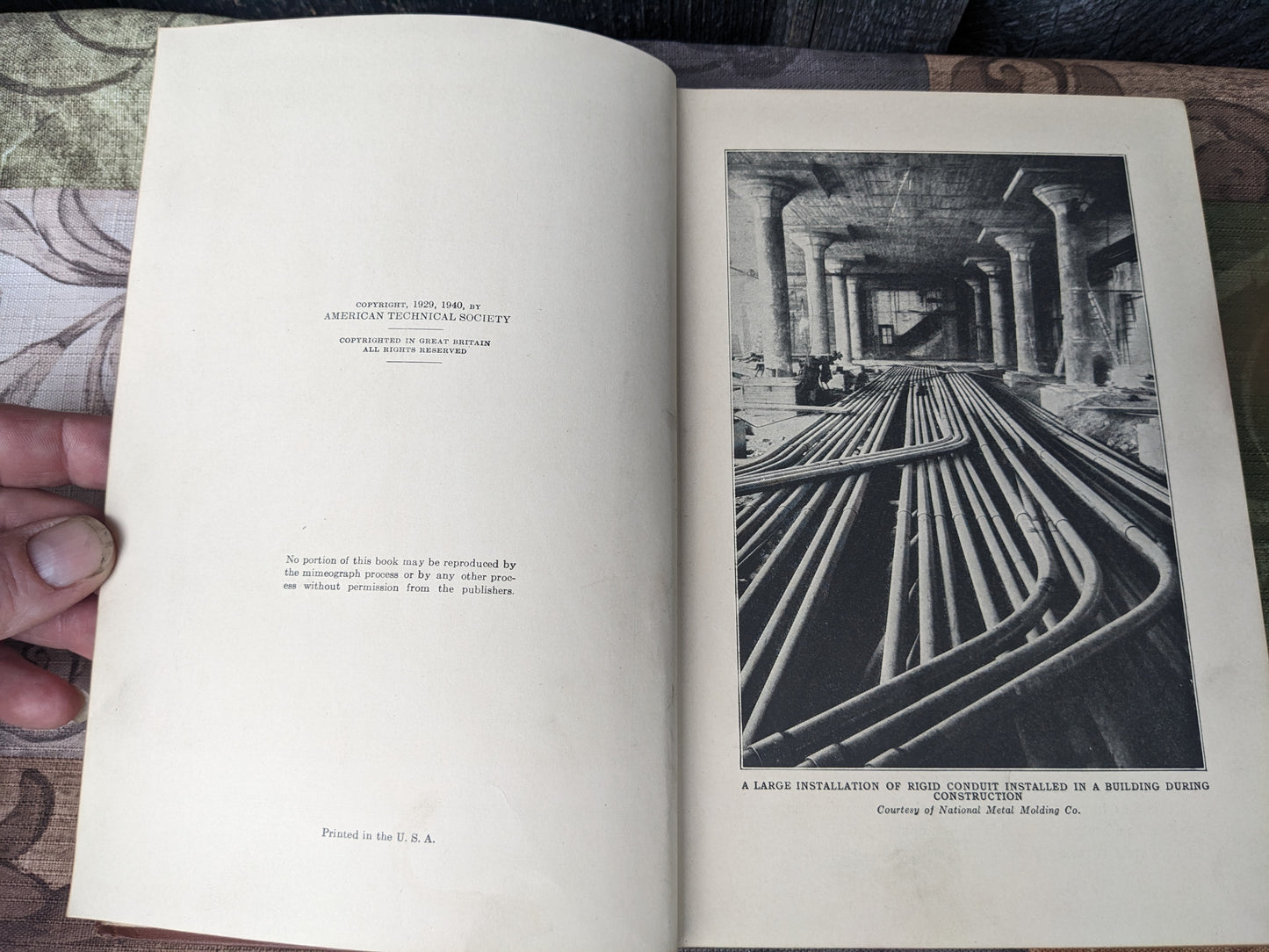 Vintage Indoor Electric Wiring and Estimating by Uhl, Nelson and Dunlap, 1940 edition