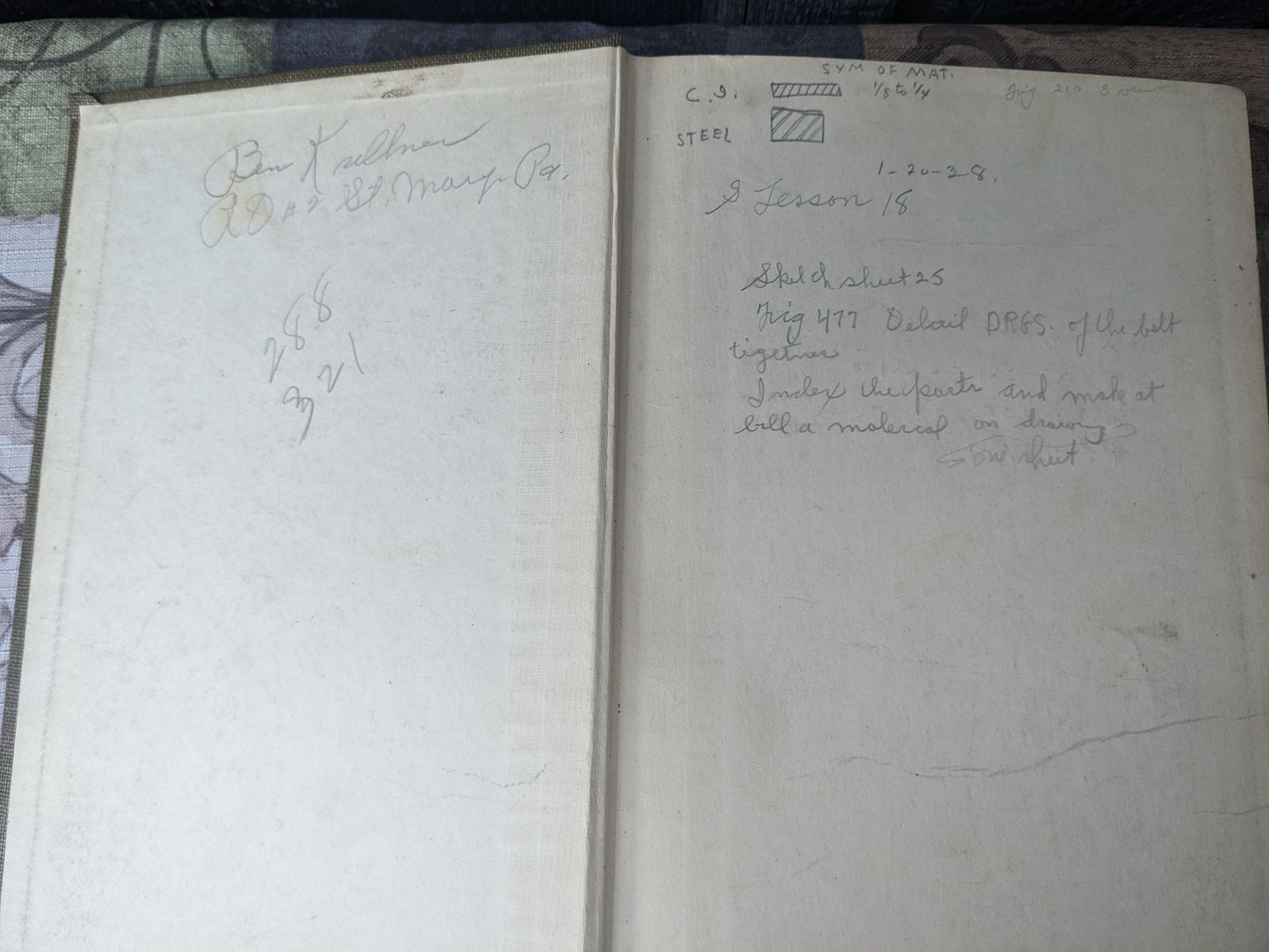 A Manual of Engineering Drawing for Students & Draftsmen, Thomas French, 1937