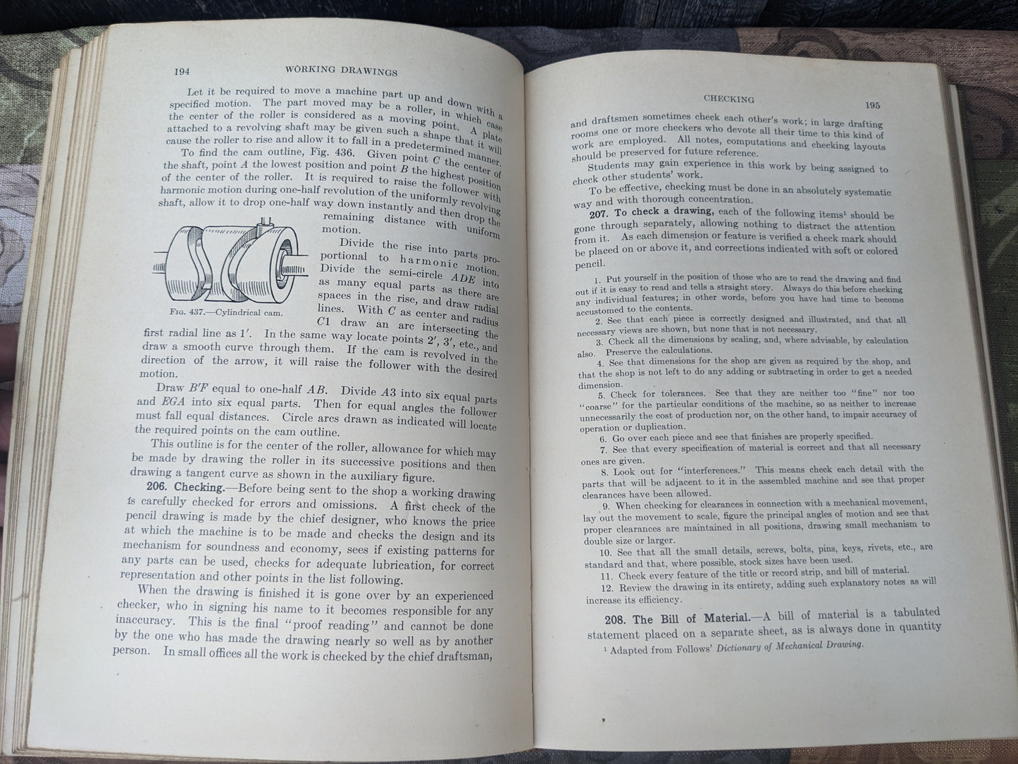 A Manual of Engineering Drawing for Students & Draftsmen, Thomas French, 1937