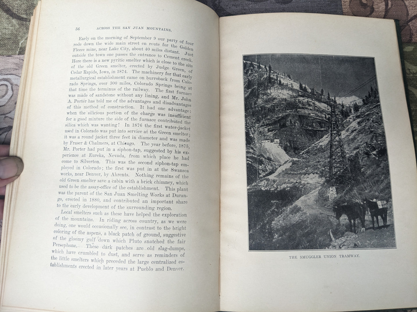 Across the San Juan Mountains, First Edition, 1903 Mining Geology Exploration