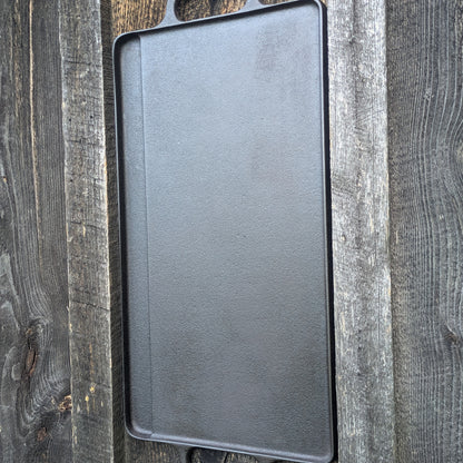 Vintage Lodge Cast Iron Reversible Griddle Grill 7G12