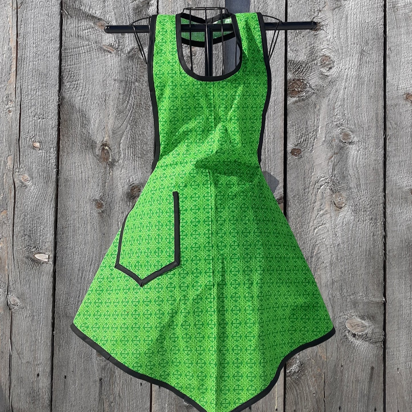 Celtic Cross Vintage Inspired Apron