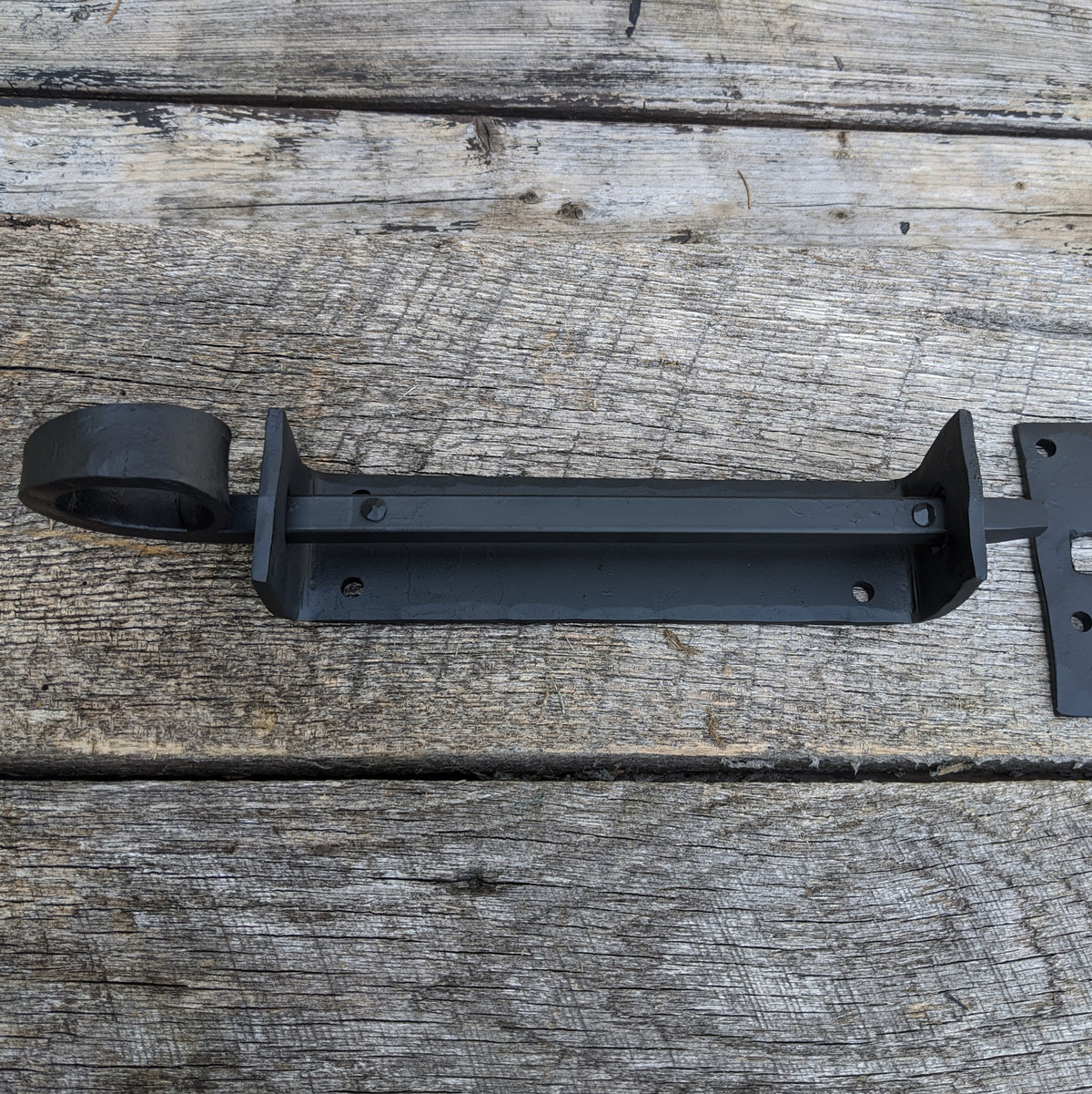 Hand Forged Deadbolt Latch – The Forge at Pleasant Valley Farm
