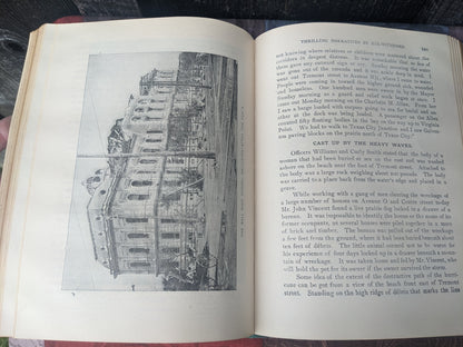 The Great Galveston Disaster Illustrated by Paul Lester, 1900 First Edition