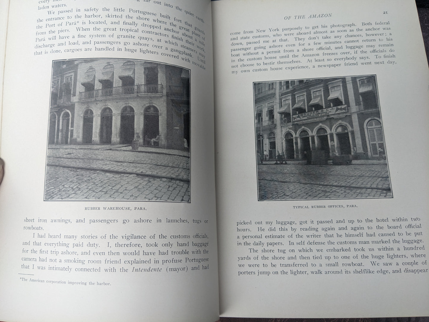 The Rubber Country of the Amazon by Henry Pearson, 1911 First Edition