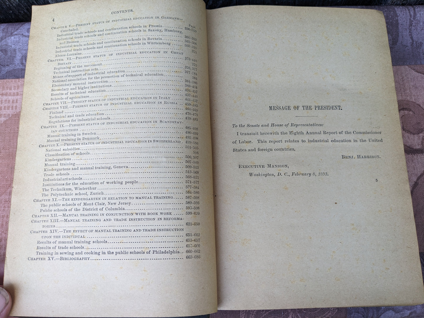 1892 Eighth Annual Report of the Commissioner of Labor on Industrial Education