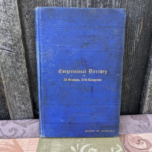 Official Congressional Directory, 1903, 57th Congress 2nd Session
