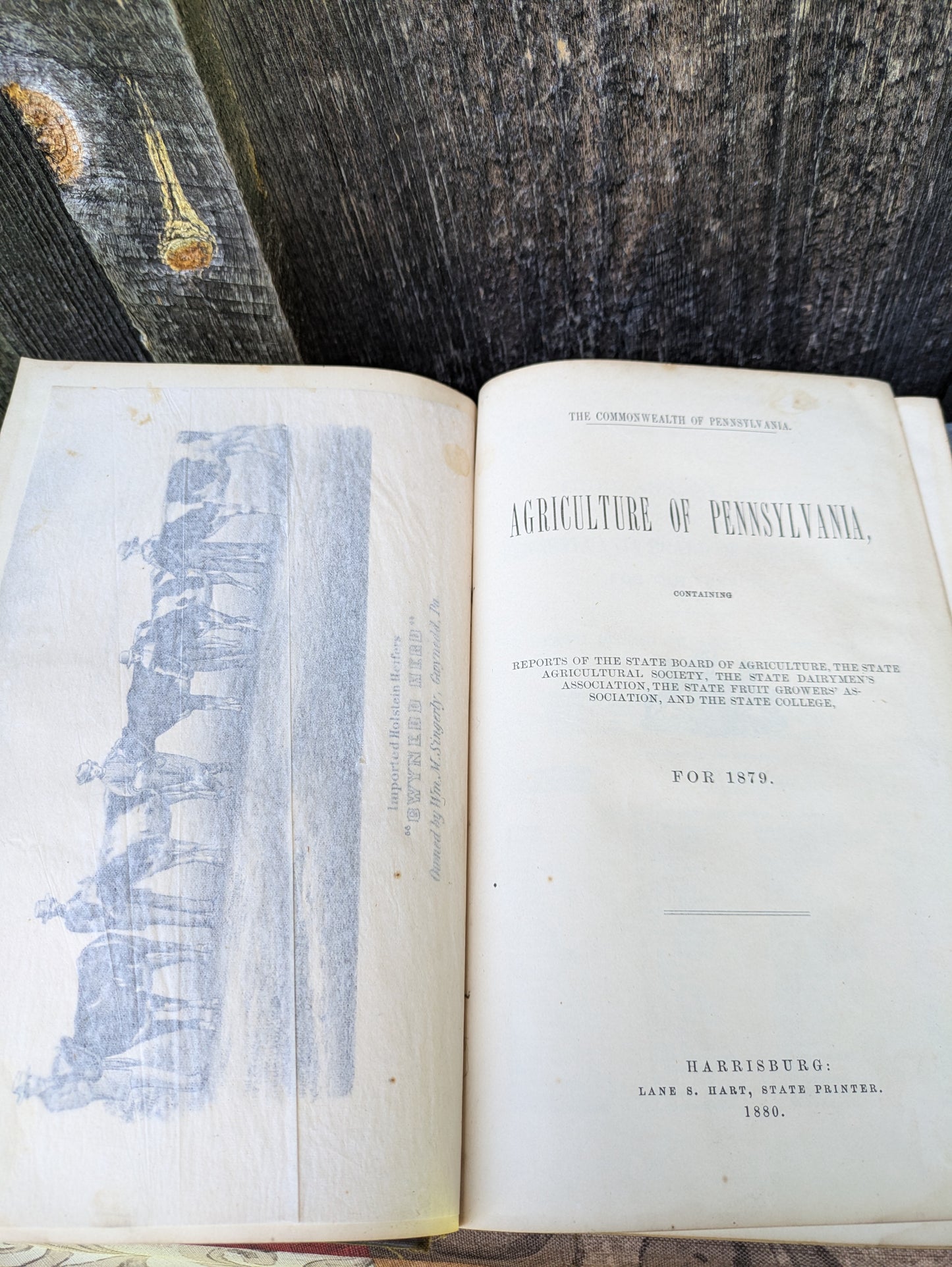 Agriculture of Pennsylvania 1879 State Board of Agriculture Reports