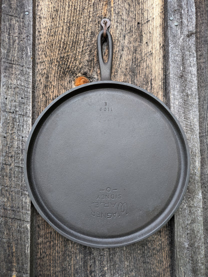 Wagner Ware Cast Iron Skillet Griddle #9 1109