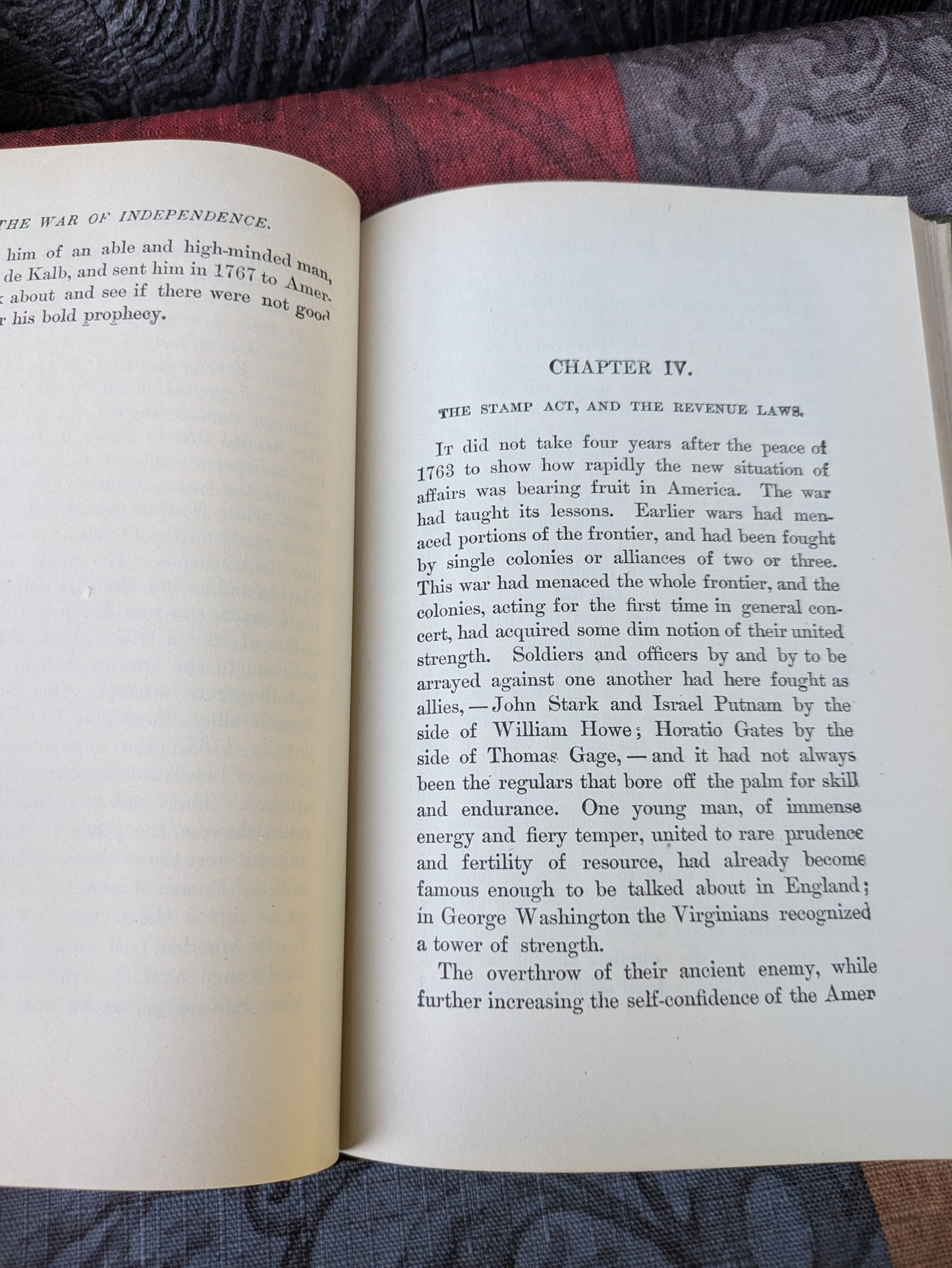 The War of Independence by John Fiske, with Maps and Index, 1917 edition