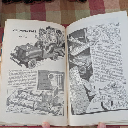 Vintage 1955 Popular Mechanics DIY Encyclopedia, Complete 12 Volume Set