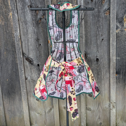 Vintage Inspired Berry Good Full Apron with Pocket