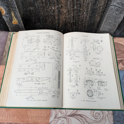 Fundamentals of Engineering Drawing, Revised Edition by Warren J Luzadder, 1946 Edition