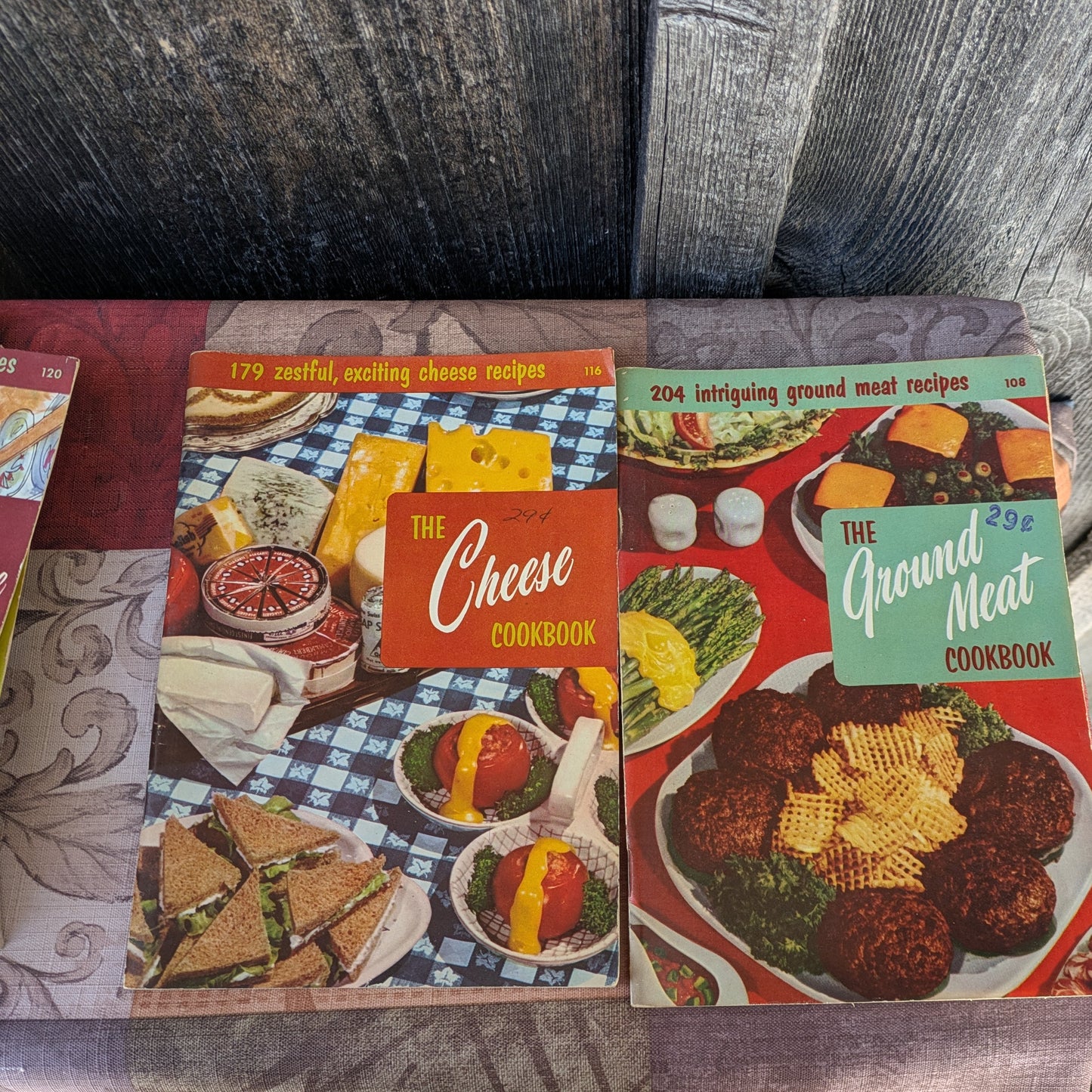 Set of 9 Vintage 1950's Mid Century Cookbook Booklets