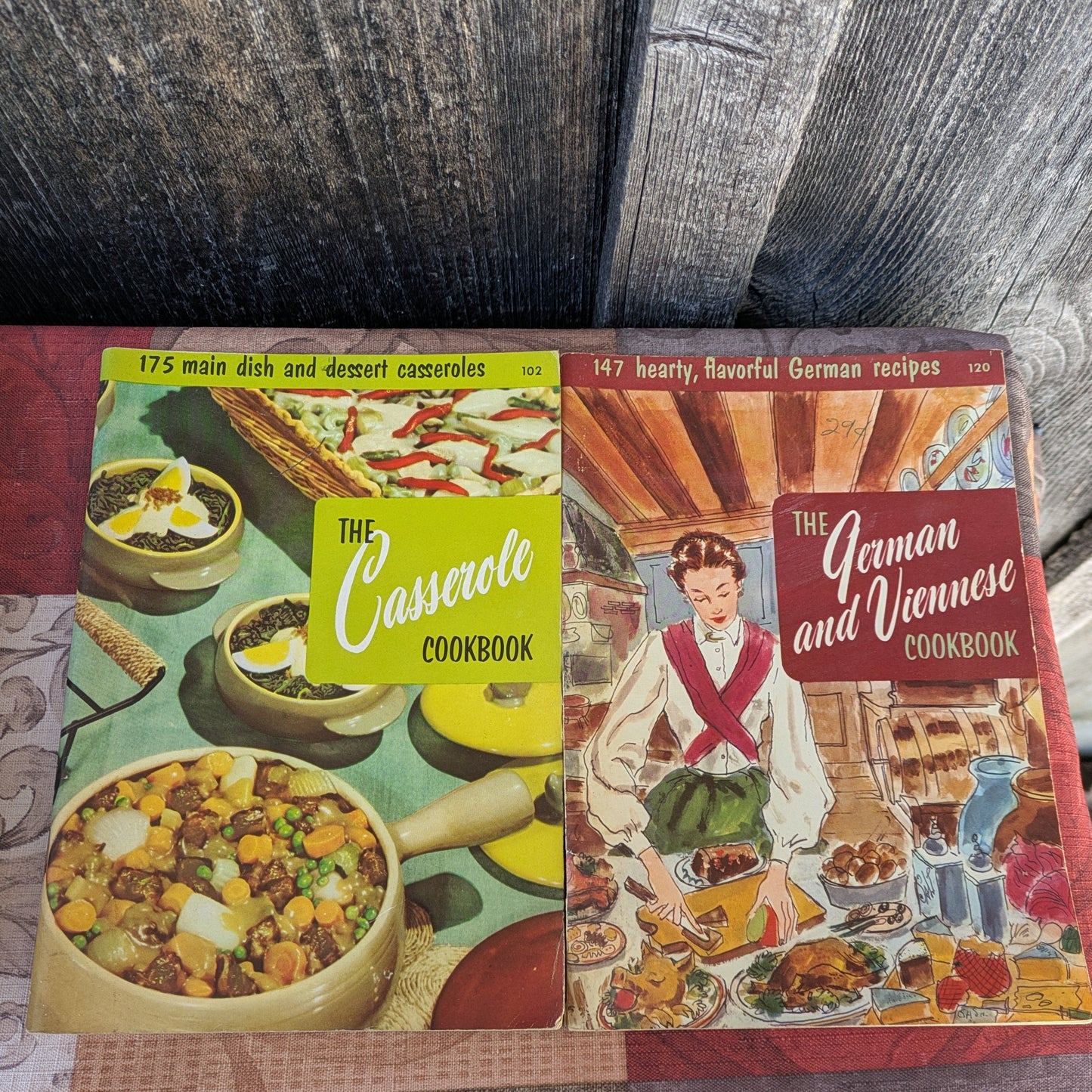 Set of 9 Vintage 1950's Mid Century Cookbook Booklets