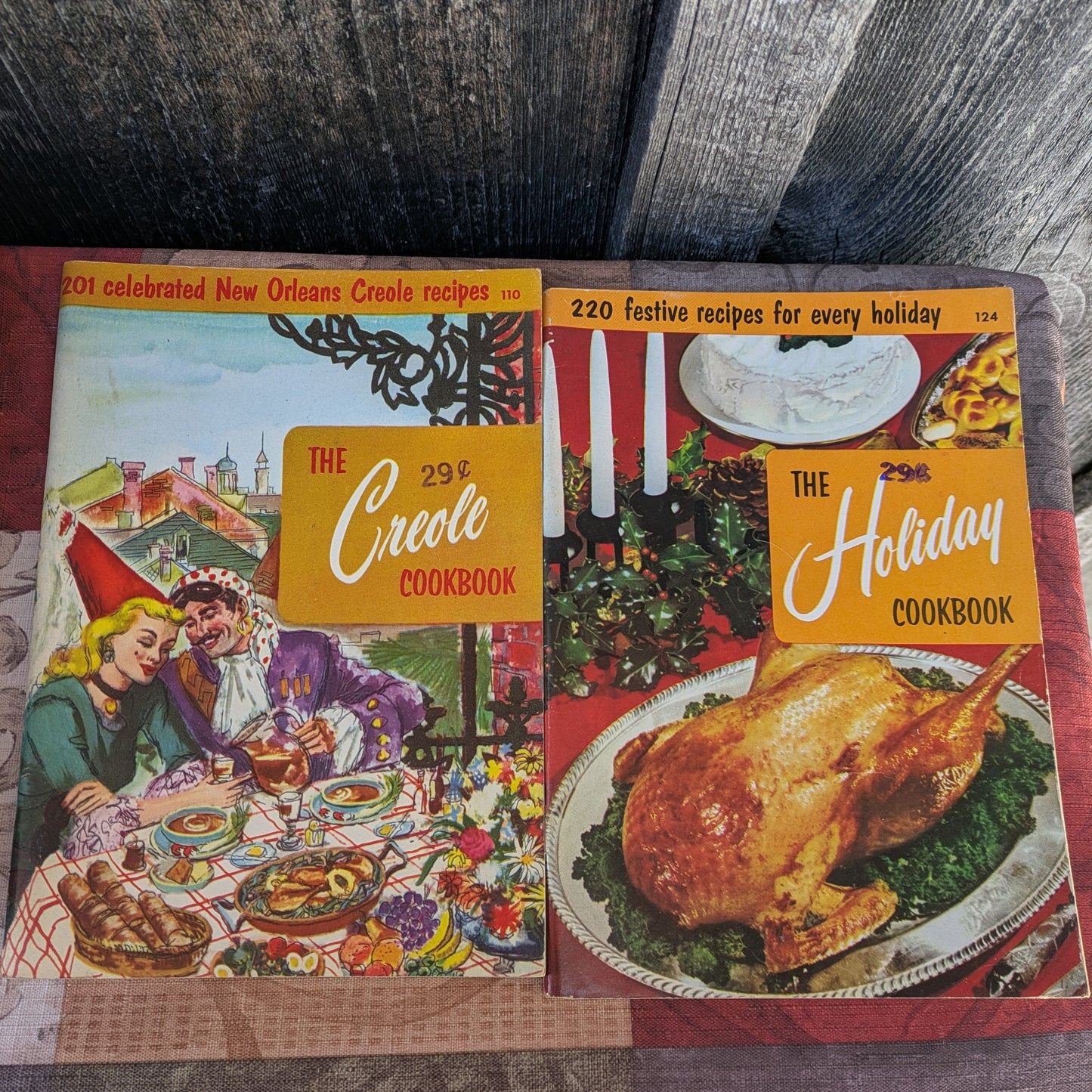 Set of 9 Vintage 1950's Mid Century Cookbook Booklets