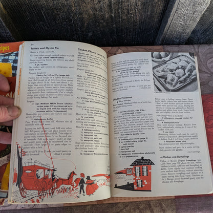 Set of 9 Vintage 1950's Mid Century Cookbook Booklets