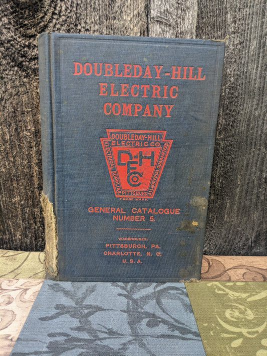 Antique Doubleday-Hill Electric Company Catalog #5, 1914