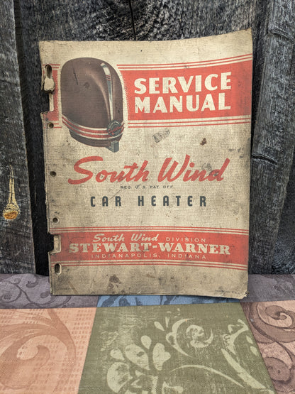 Vintage South Wind Car Heater Service Manual