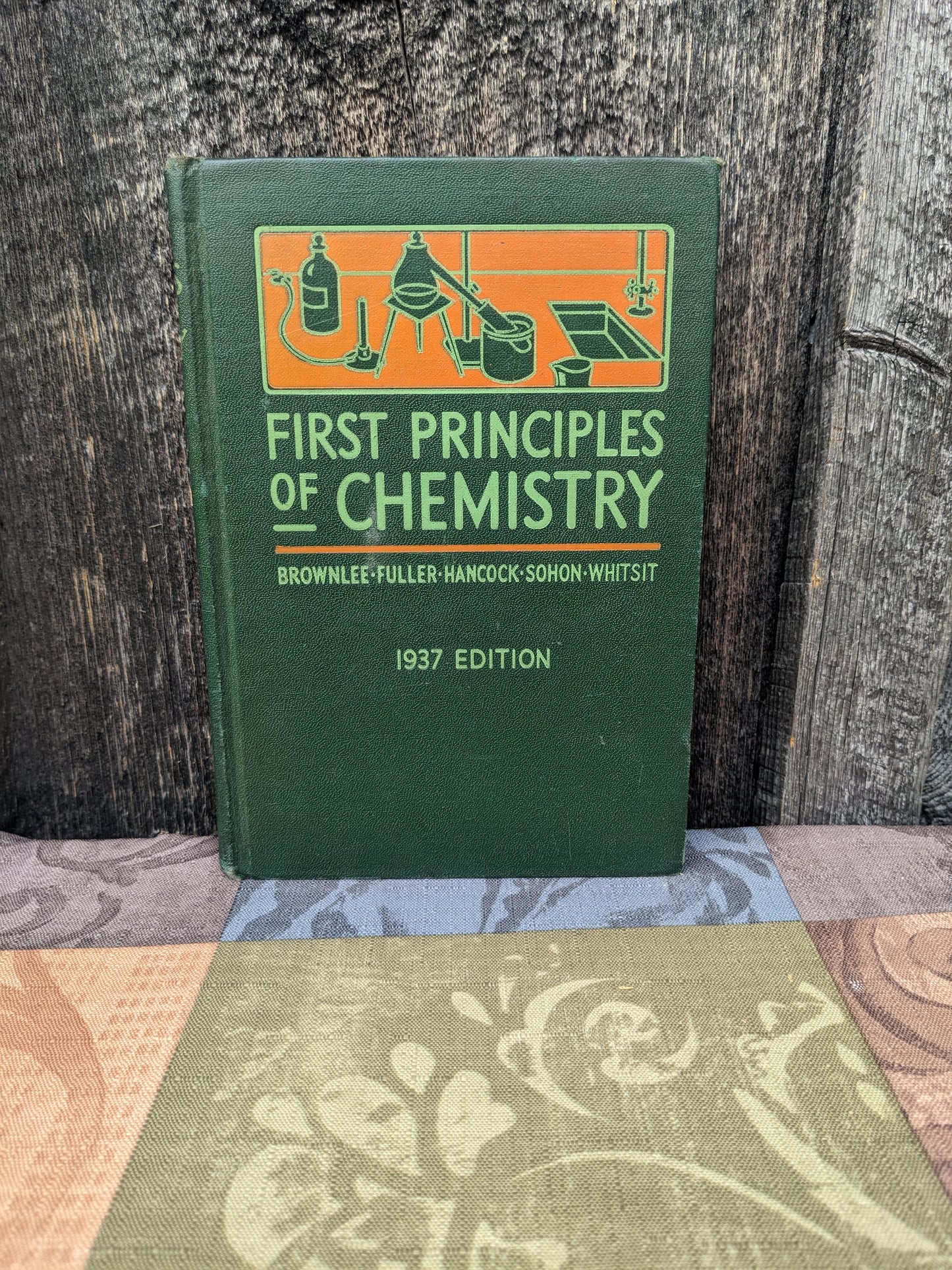 Vintage Copy First Principles of Chemistry, 1937 edition, illustrated