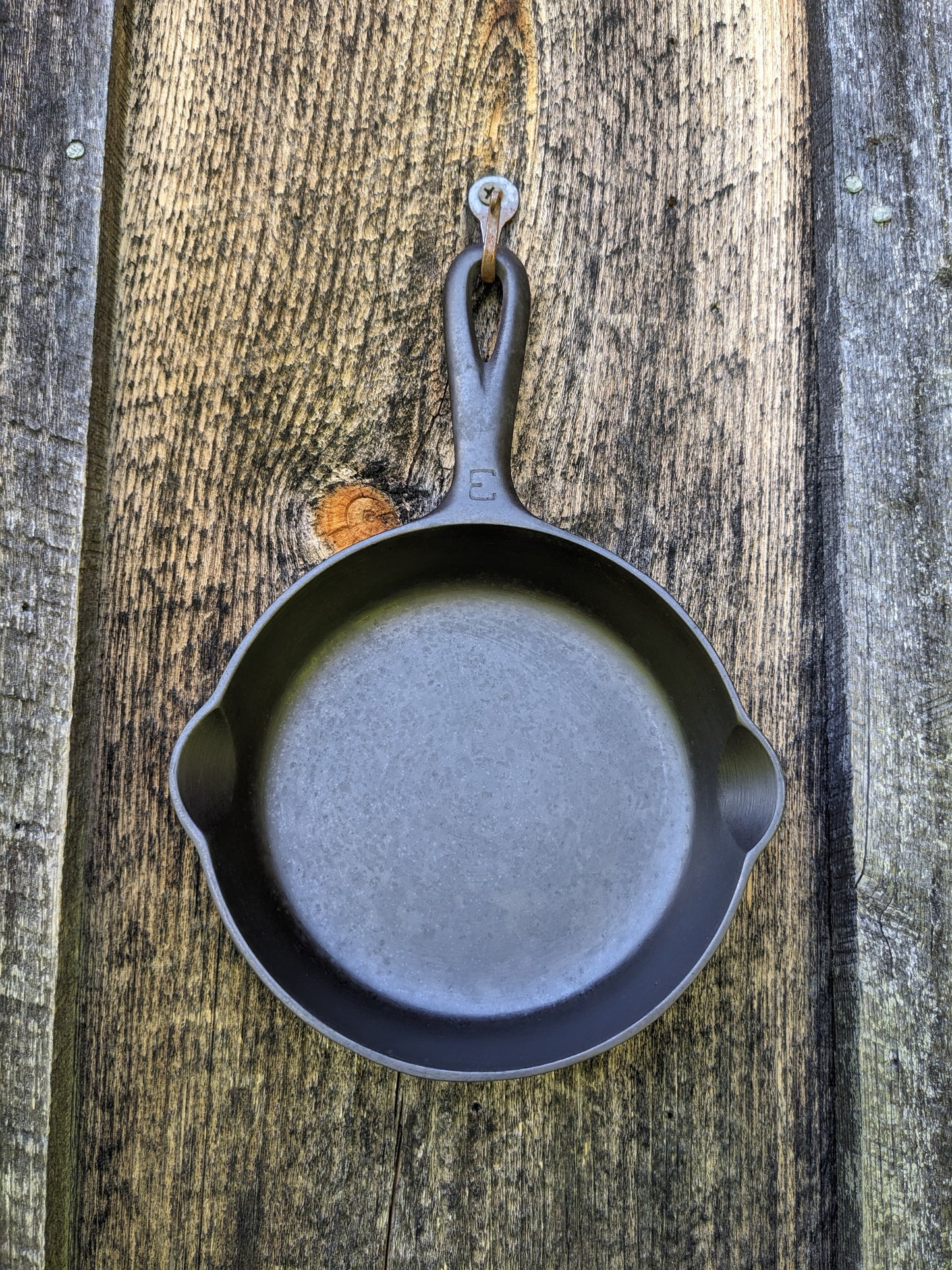 Griswold Small Block Logo #3 Cast Iron Skillet 709 C