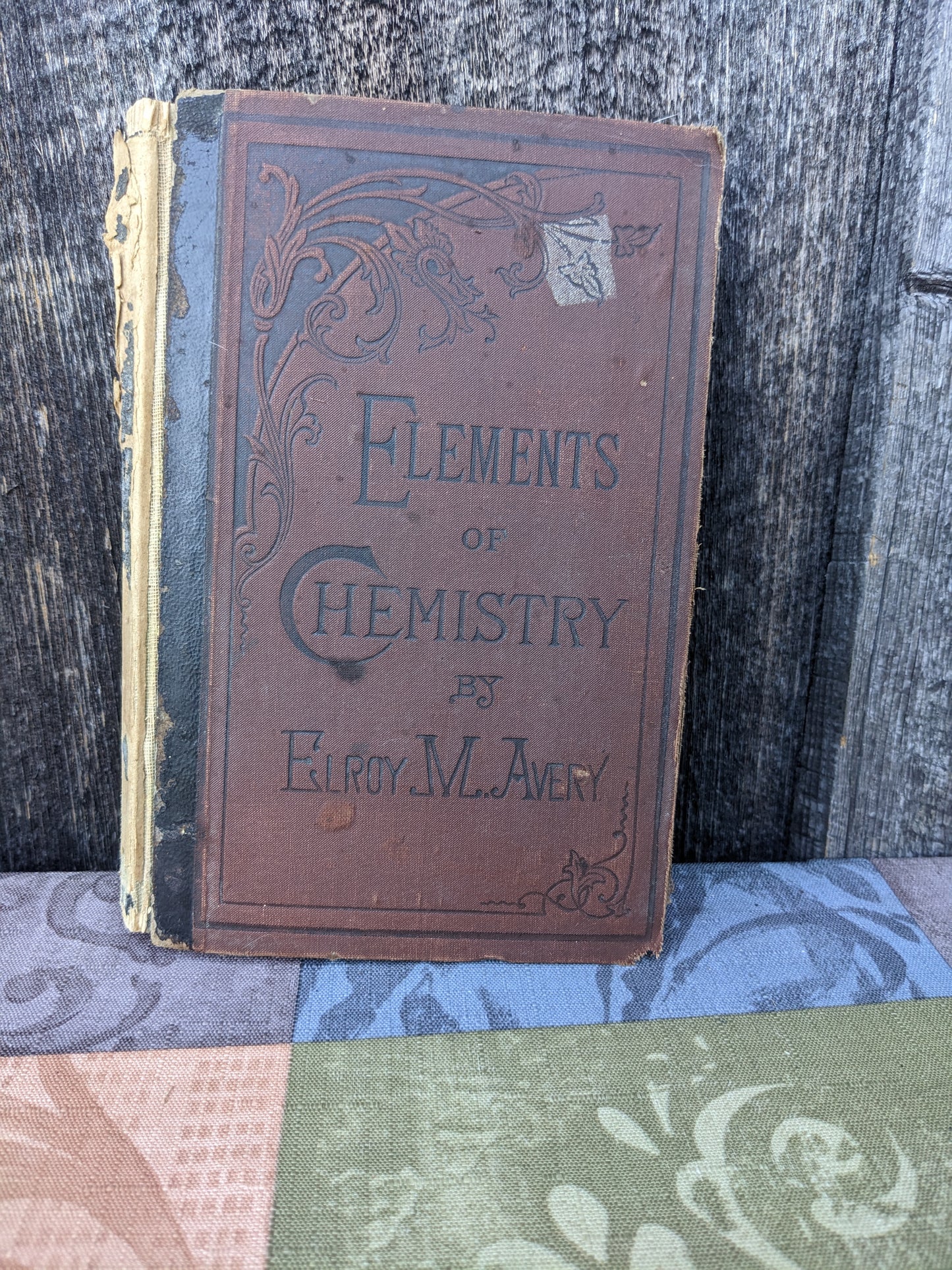 Elements of  Chemistry, A Textbook for Schools, by Elroy Avery, 1886 edition