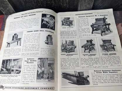 Vintage 1940 Union Standard  Equipment Catalog for the Confectionery and Chocolate Industry