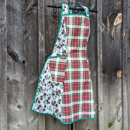 Country Christmas Vintage Inspired Full Apron