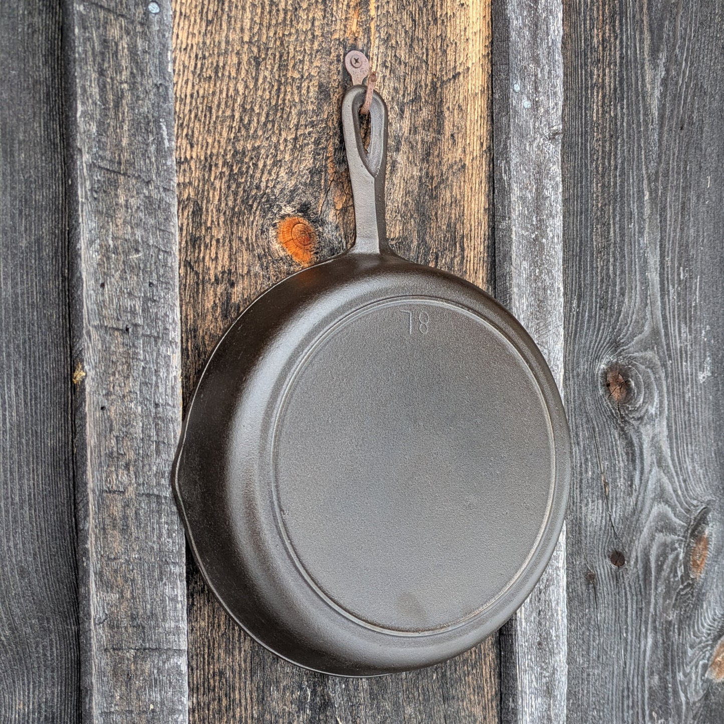 BSR Red Mountain #8 Cast Iron Skillet with Heat Ring