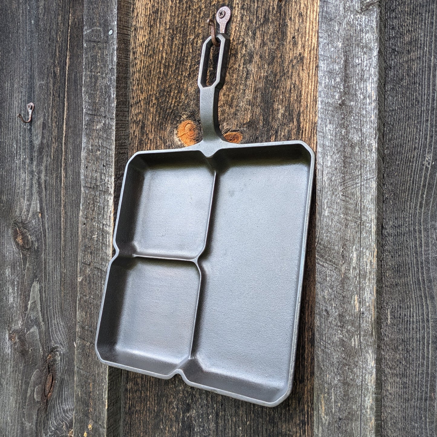 Griswold Cast Iron Square Colonial Breakfast Skillet 666