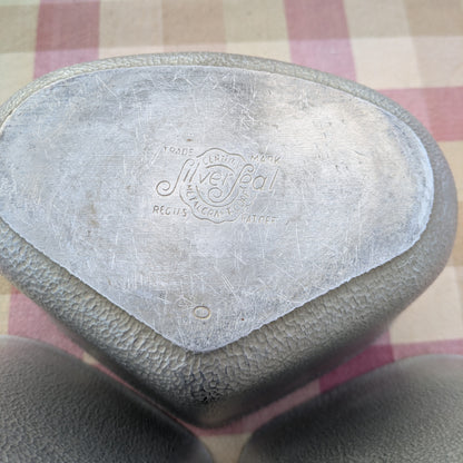 Vintage Silver Seal Cast Aluminum Triplicate Pans