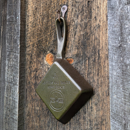 Vintage Griswold Cast Iron Square Egg Skillet #129 Block Logo