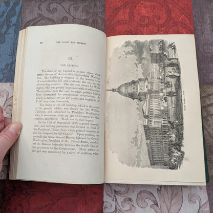 Sights and Secrets of the National Capital, 1869 First Edition by John Ellis. Fascinating Washington D.C. History!