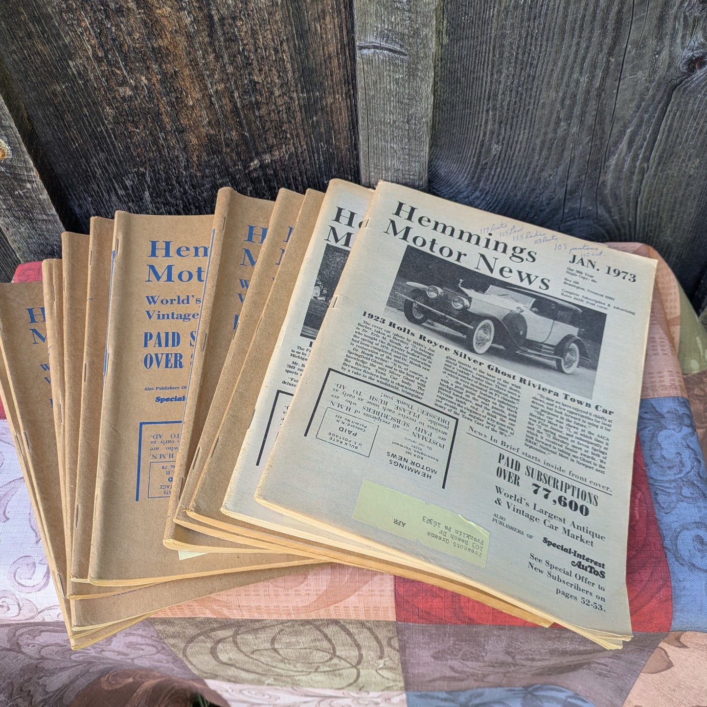 Hemmings Motor News- 1970's by the Year