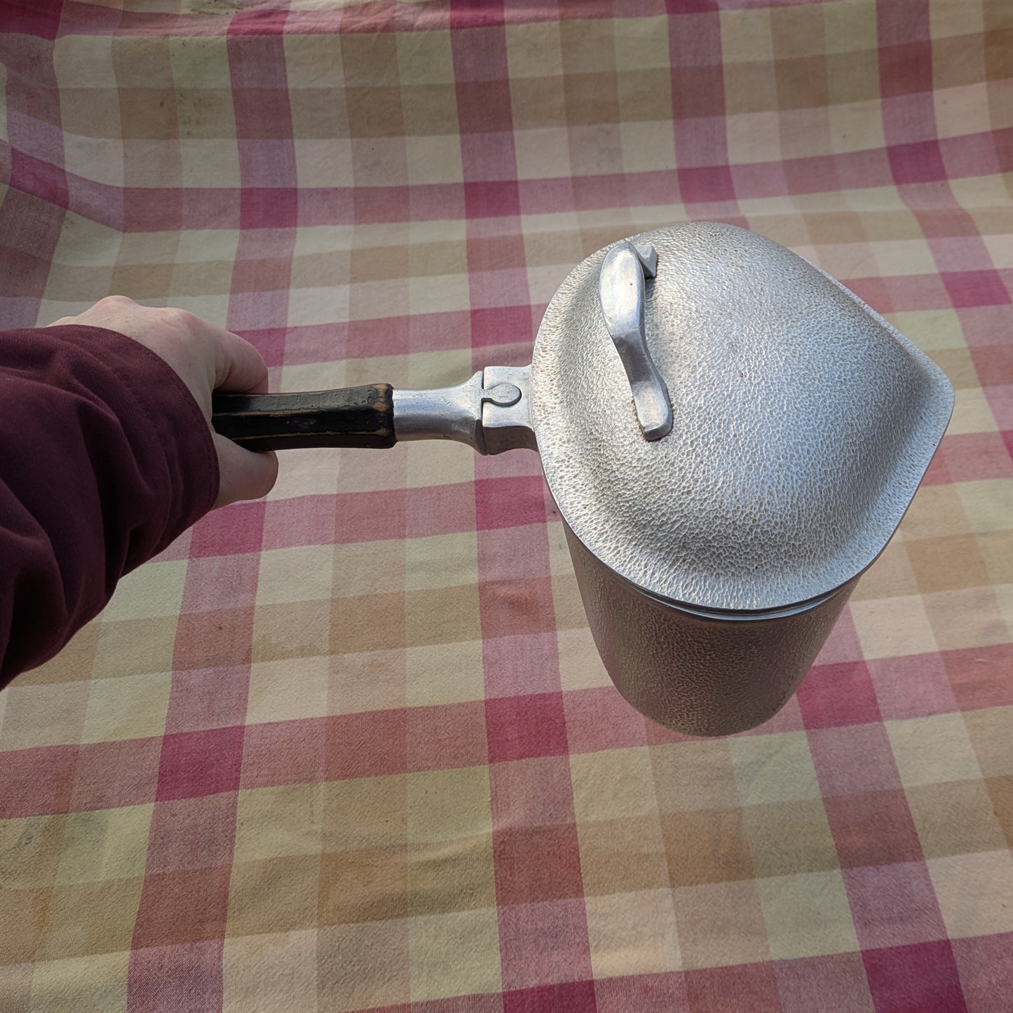 Vintage Silver Seal Cast Aluminum Triplicate Pans