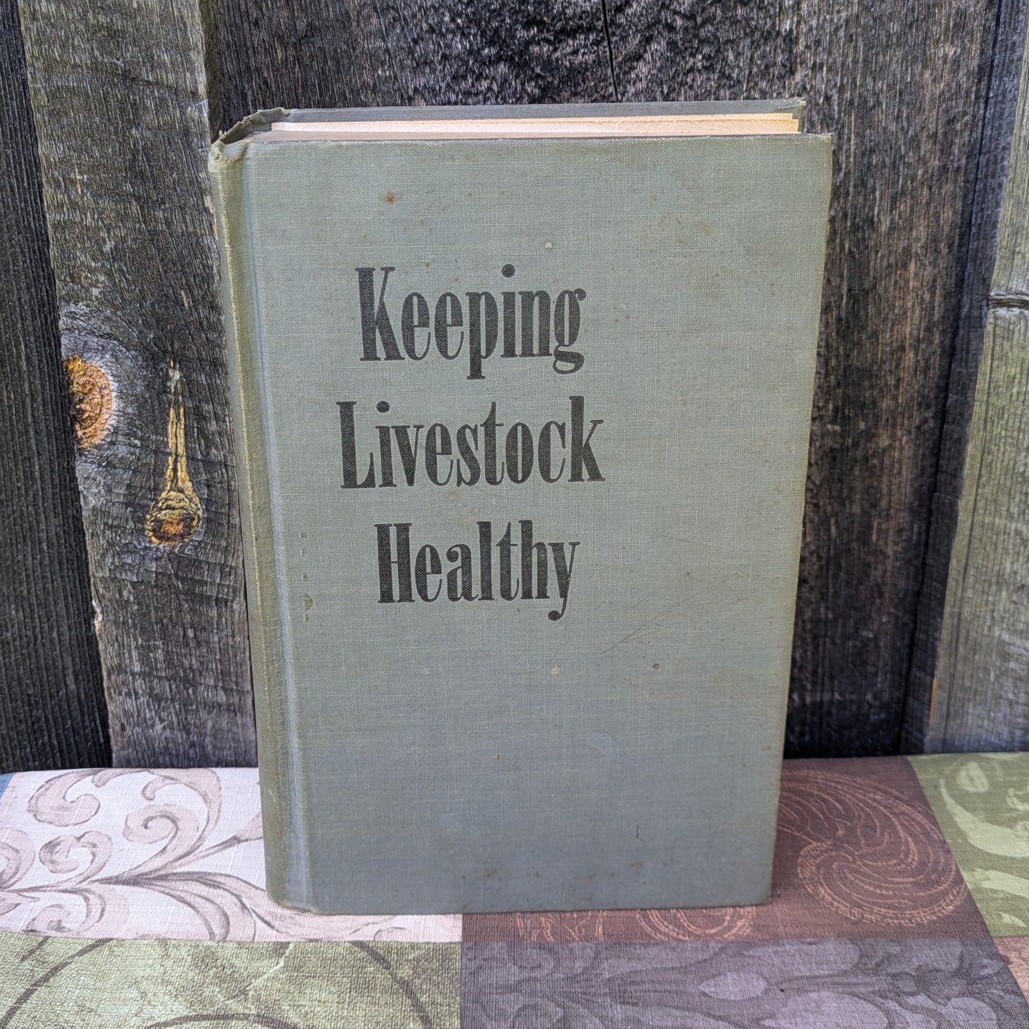 Vintage USDA Yearbook of Agriculture 1942 Keeping Livestock Healthy