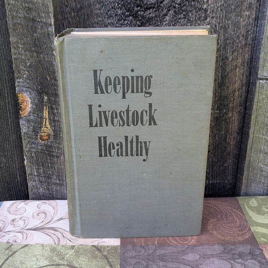 Vintage USDA Yearbook of Agriculture 1942 Keeping Livestock Healthy