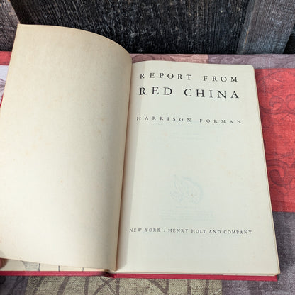 Report from Red China by Harrison Forman, 1945